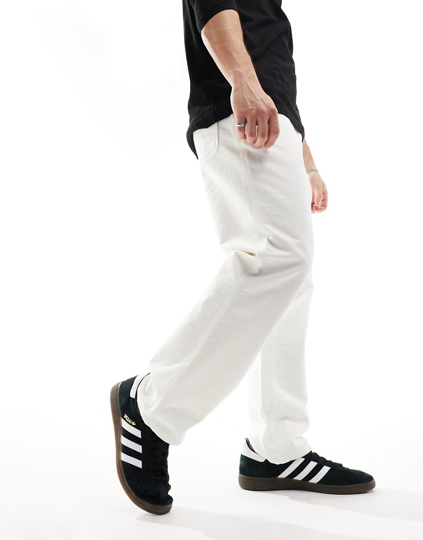 Carhartt WIP simple trousers in white