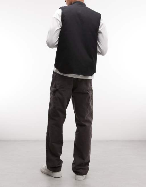 Carhartt WIP Single Knee loose straight fit jeans in washed brown, 2 of 5