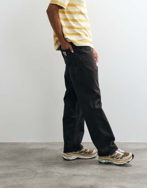 Carhartt WIP - Single Knee - Pantalon décontracté - Marron foncé - view 1