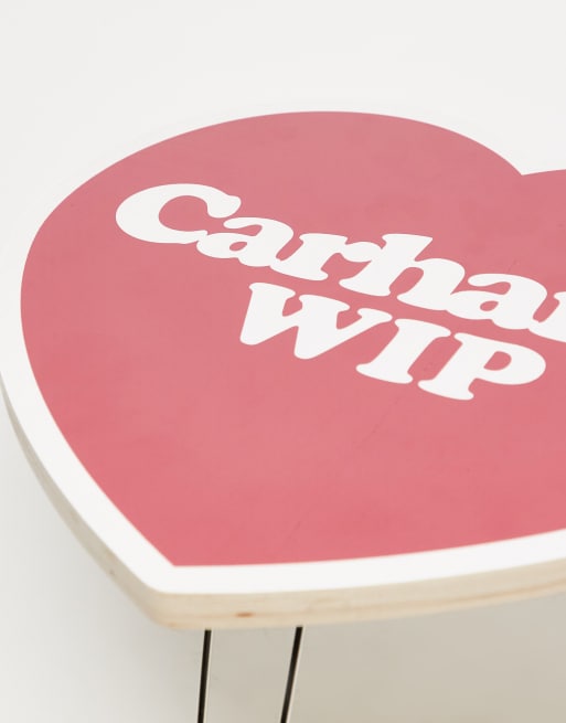 Carhartt WIP – Składany czerwony stolik w kształcie serca, 3 z 3
