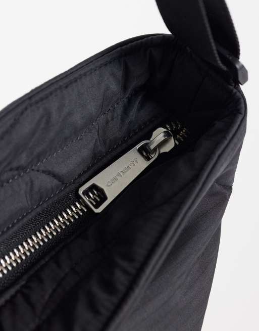Carhartt WIP Skye quilted tote bag in black, 3 of 4