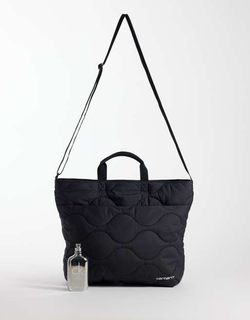 Carhartt WIP - Skye - Sort tote-takse med vatteringer, 2 af 4