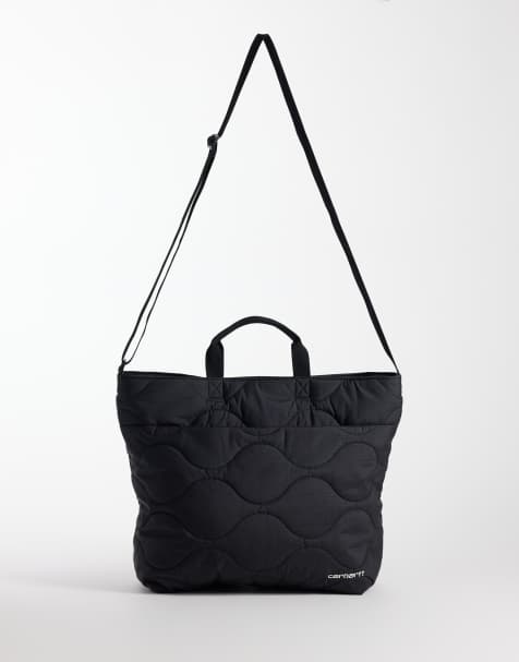 Carhartt WIP – Skye – Svart, quiltad toteväska - view 1