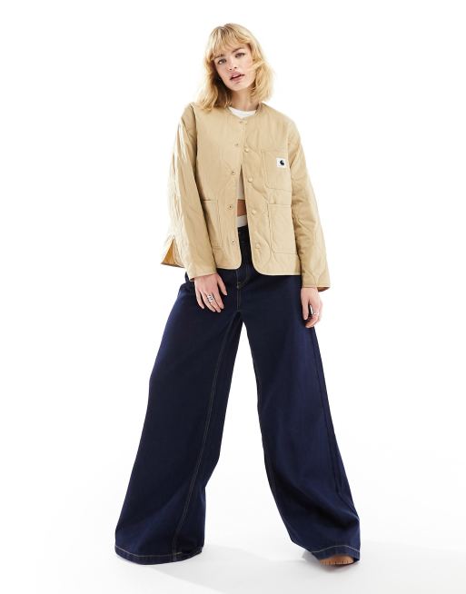 Carhartt WIP – Skyler – Beżowa pikowana kurtka, 2 z 4