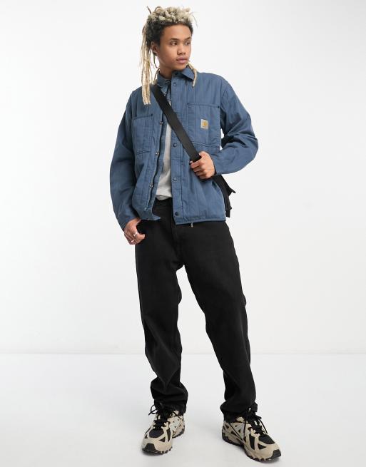 Carhartt WIP Skyler quilted overshirt in blue