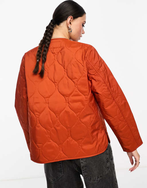Carhartt WIP Skyler Veste legere matelassee Orange ASOS