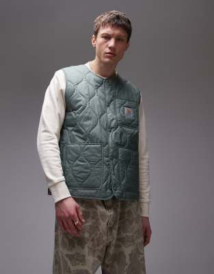 Carhartt WIP - Skyton - Gilet verde - view 1