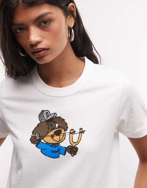Carhartt WIP Slingshot t-shirt in white - view 1