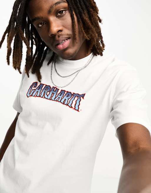 Carhartt WIP slow script t-shirt in white