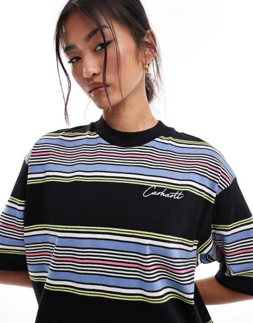 Carhartt t shirt a righe discount