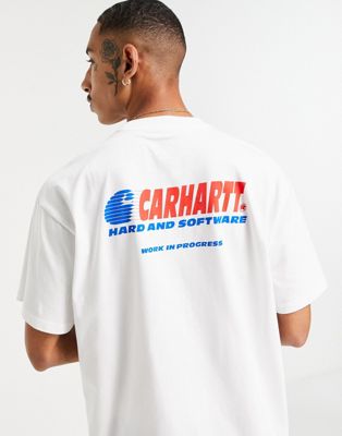 Carhartt WIP - Software - Hvid T-shirt | ASOS
