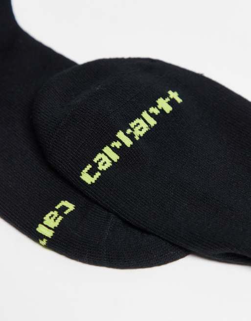 Carhartt WIP - Sokken met klaver in zwart, 3 van 3