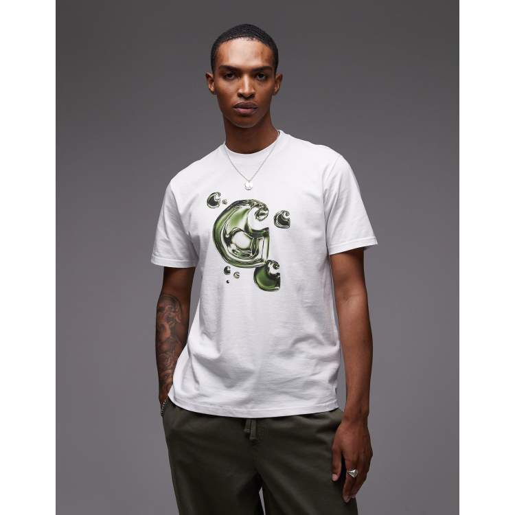 ★ドイツ発*carhartt WIP*新作*Solar Chrome C-Logo Tシャツ/D★ Carhartt WIP Solar Chrome C-Logo T-Shirt | White – Page