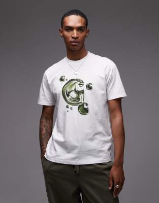 Solar - T-shirt avec logo effet chrome - Carhartt Wip - Modalova