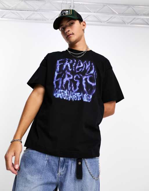 Carhartt WIP - Sort T-shirt med print