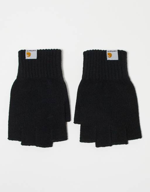 Carhartt WIP - Sorte, fingerløse handsker