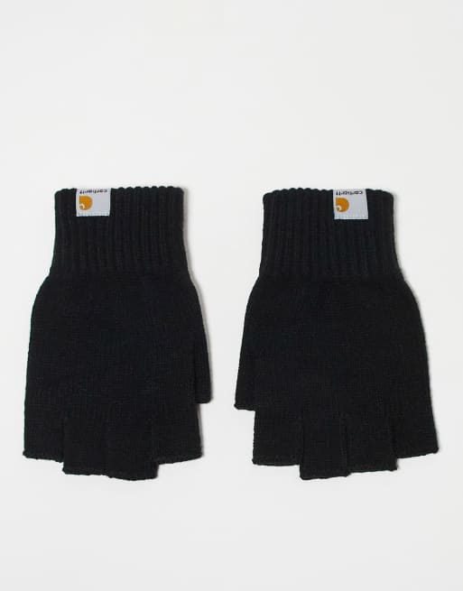 Carhartt WIP - Sorte, fingerløse handsker