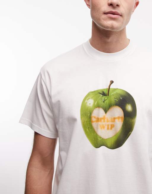 Carhartt WIP – Spoiled Apple – T-Shirt in Weiß, 5 von 5
