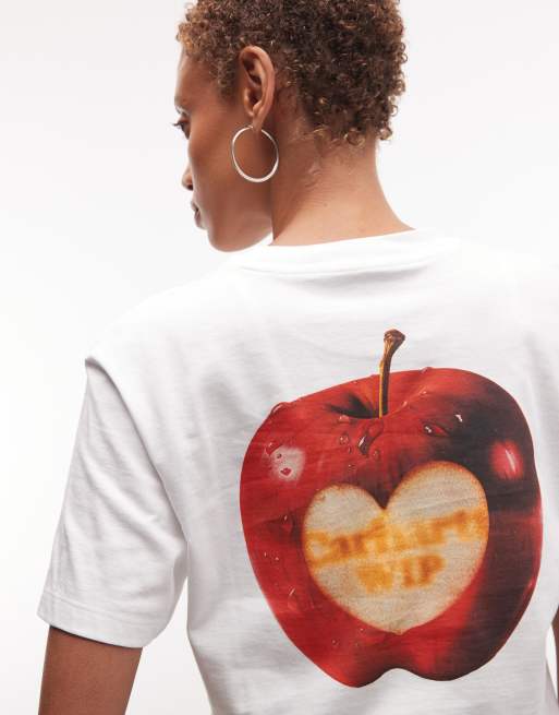 Carhartt WIP – Spoiled Apple – T-Shirt in Weiß, 4 von 4