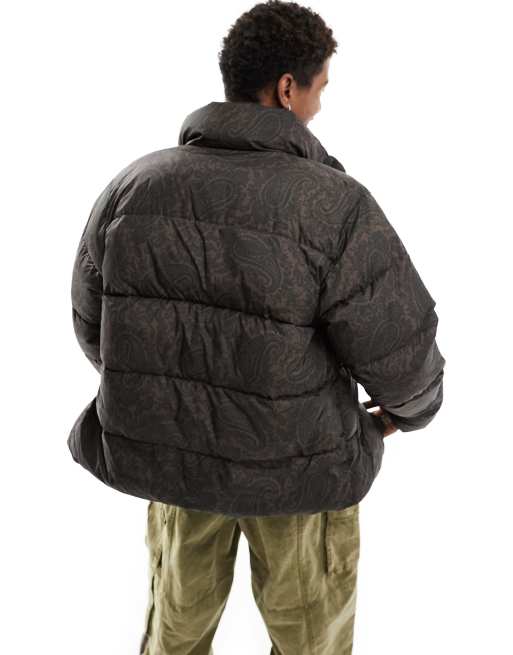 Carhartt WIP - Springfield - Bordeaux dynejakke med paisleyprint, 2 af 4