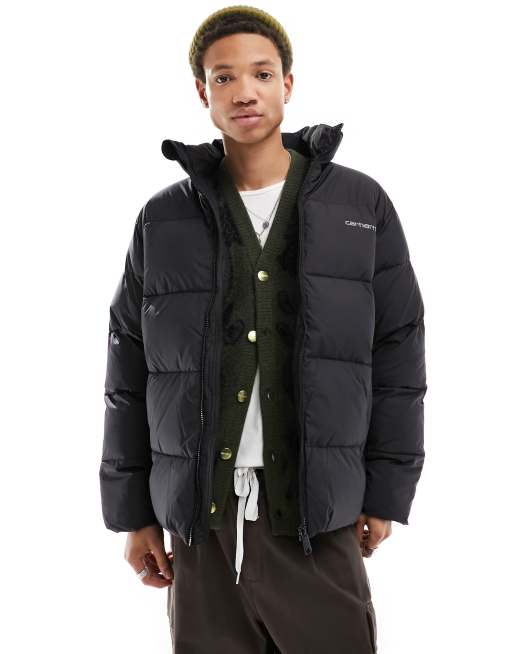 Carhartt WIP springfield puffer jacket in black