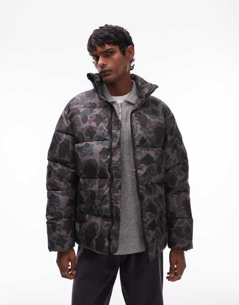 Carhartt WIP springfield quilted zip up jacket in grey - view 1