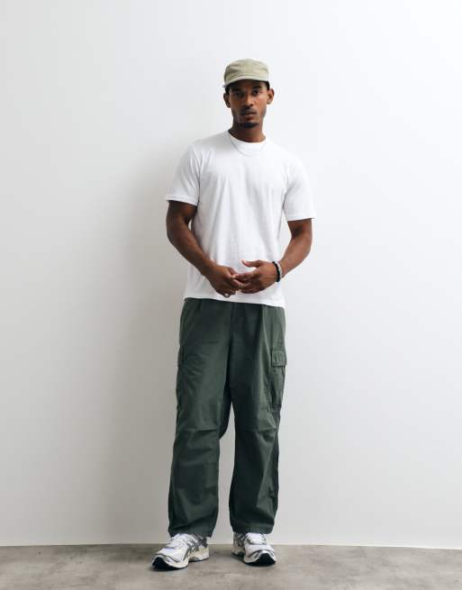 Carhartt WIP standard crew neck 2 pack t-shirts in white , 2 of 5