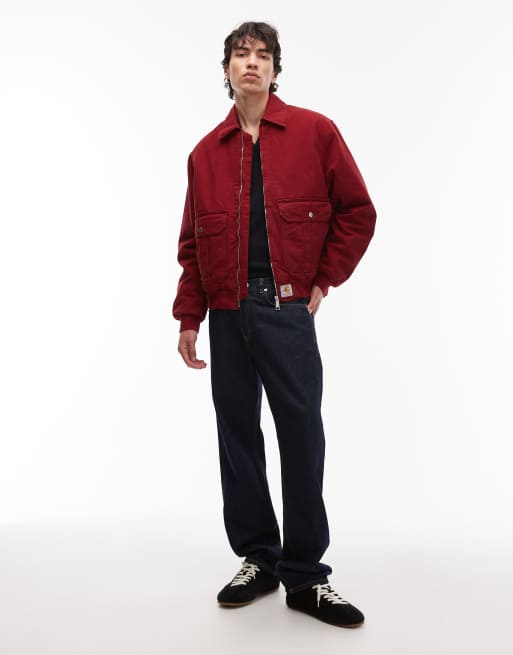 Carhartt WIP - Stanton - Giacca rossa, 2 di 5