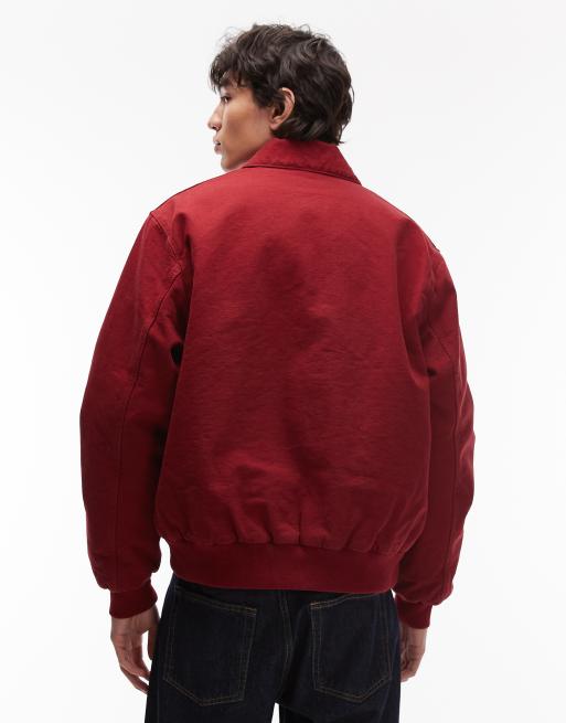 Carhartt WIP - Stanton - Jack in rood, 3 van 5