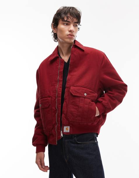 Carhartt WIP Stanton jacket in red - view 1