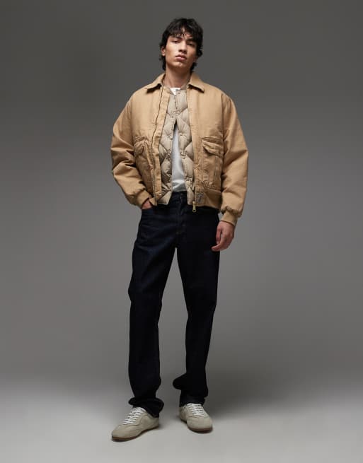 Carhartt WIP – Stanton – Jasnobrązowa kurtka, 2 z 5