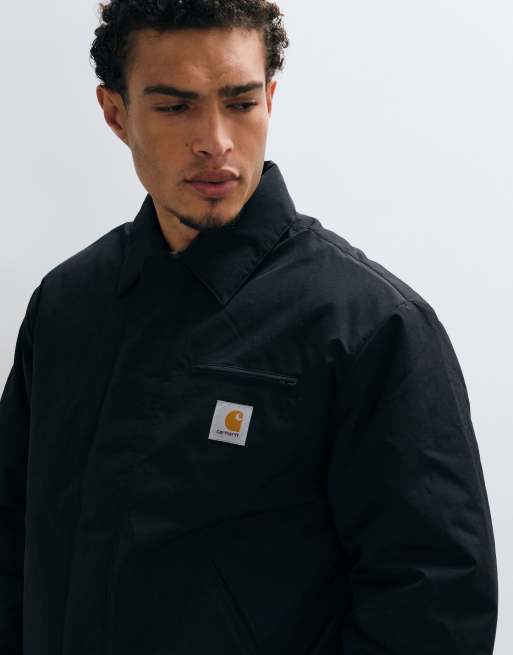 Carhartt WIP Stanwood jack in zwart, 4 van 5