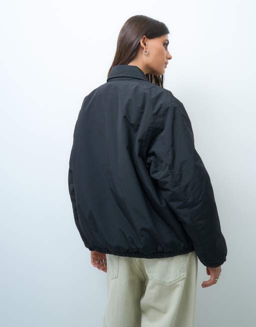Carhartt WIP Stanwood jacka med ballongfåll i svart, 4 av 4