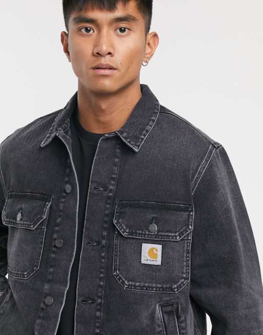 Carhartt denim jacket on sale mens