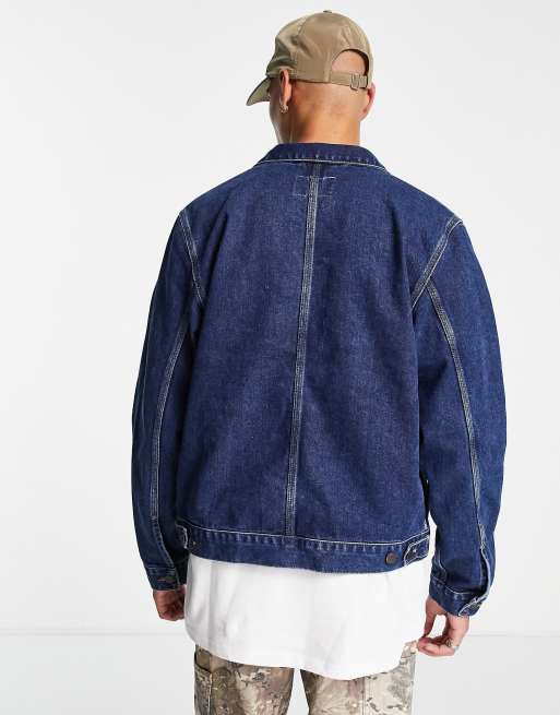 Carhartt WIP stetson denim jacket in washed blue | ASOS