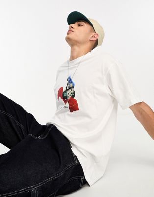 Carhartt WIP stone cold t-shirt in white