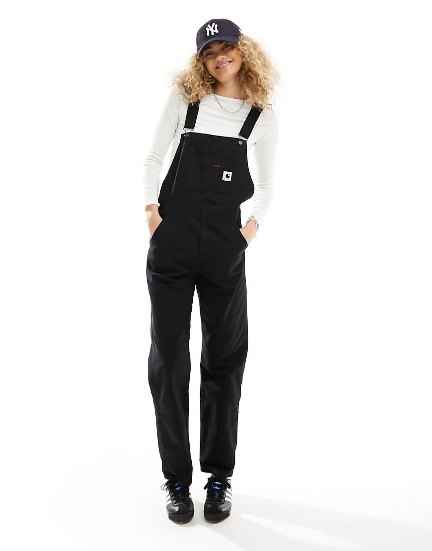 Carhartt WIP straight dungarees in black