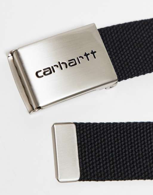 Carhartt WIP – Svart skärp med spänne, 2 av 4