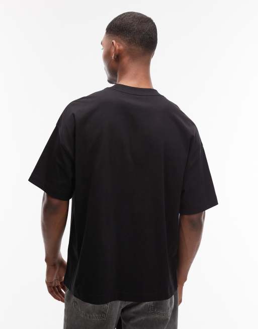 Carhartt WIP – Svart t-shirt i oversize med boxig passform och texttryck, 3 av 5
