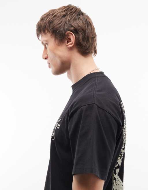 Carhartt WIP – Svart t-shirt med tryck baktill, 5 av 5