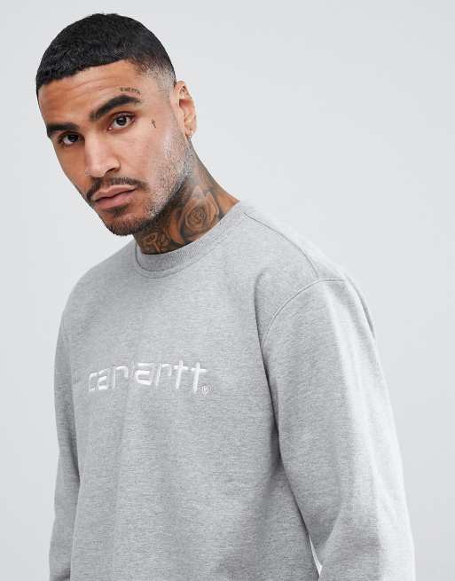 CARHARTT WIP: Sweatshirt homme - Gris  Sweatshirt Carhartt Wip I026384 en  ligne sur