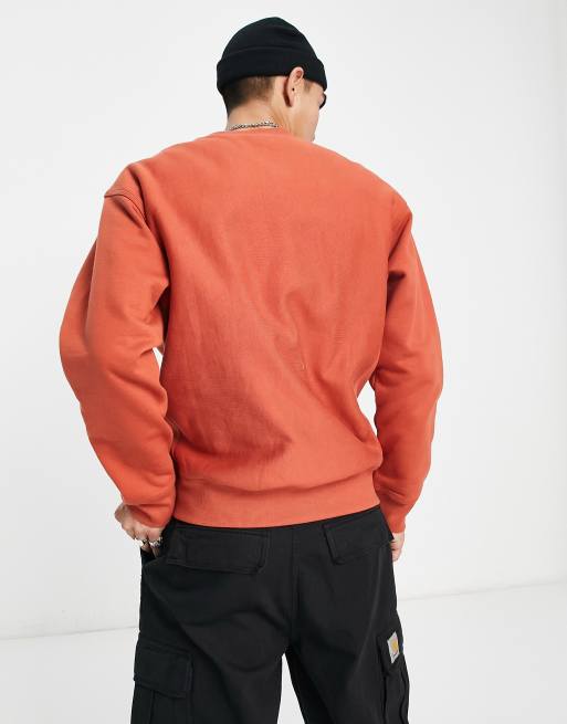 Carhartt blaze sale orange sweatshirt