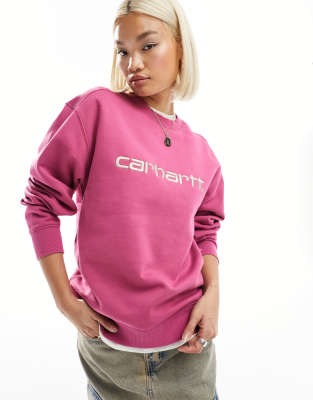 Carhartt WIP - Sweatshirt in Rosa