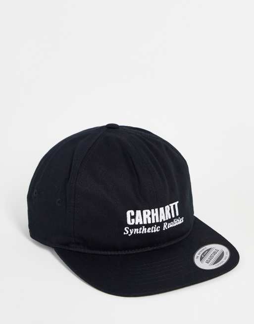 Carhartt WIP – Synthetic Realities – Czarna czapka z daszkiem