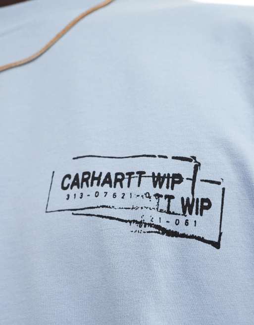 Carhartt WIP - T-shirt à imprimé canard style tampon - Bleu, 2 de 4