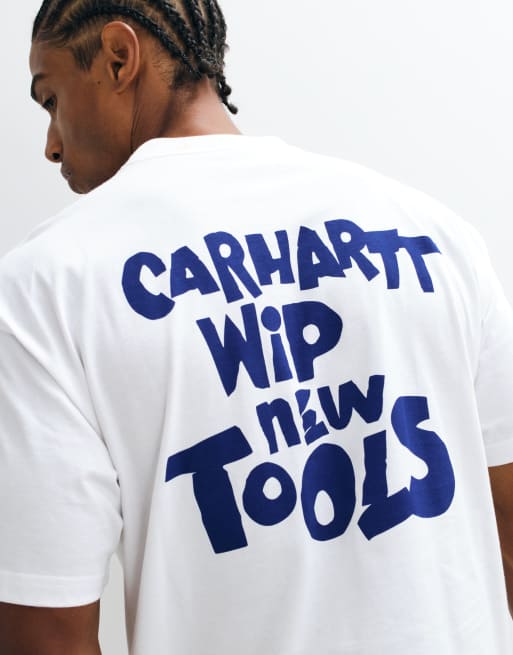 Carhartt WIP t-shirt à logo découpé en blanc, 4 de 10