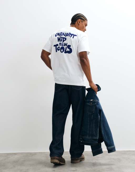 Carhartt WIP t-shirt à logo découpé en blanc, 5 de 10
