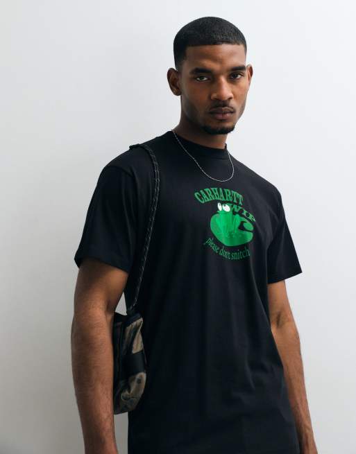 Carhartt WIP - T-shirt à motif grenouille - Noir, 5 de 5