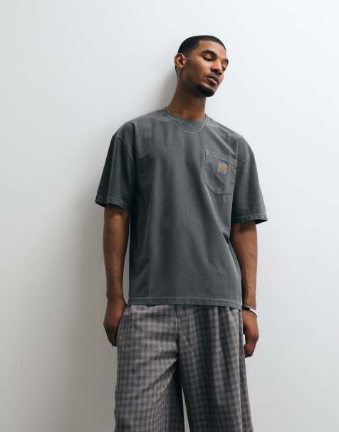Carhartt WIP - T-shirt ample avec poche - Noir - view 1