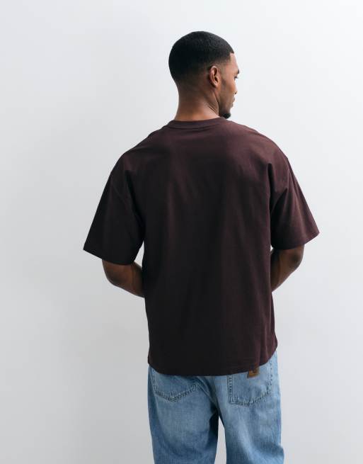 Carhartt WIP t-shirt ample OG à poche marron foncé, 5 de 5